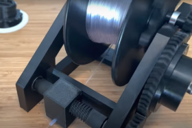 Автоматический механический укладчик витков филамента без электроники