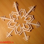 готовая снежинка готовая снежинка