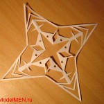 готовая снежинка готовая снежинка