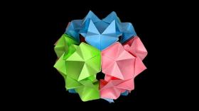 Оригами шар Кусудама - инструкция как изготовить своими руками