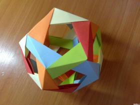 Как сделать додекаэдр (обыкновенный) и его разновидность