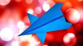 Как сделать самолет из бумаги очень просто из листа А4