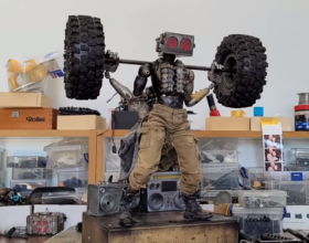 Необычные роботы своими руками (аниматроника)